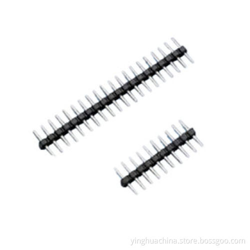 Pin Header, 2.54mm Pitch Single Row/Dual Insulator, 1.5mm Connector 2102